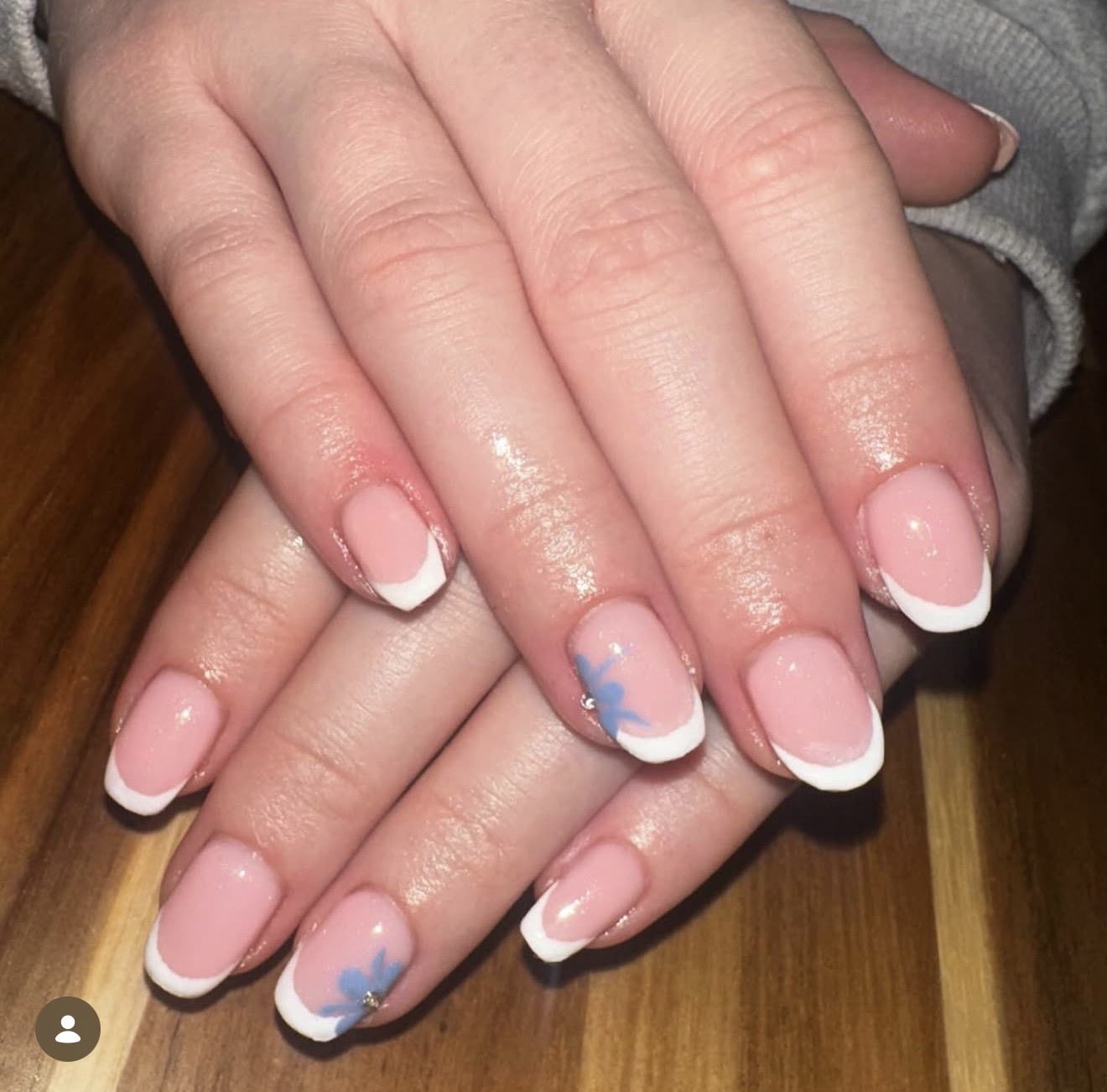 Caits Lab French nail style
